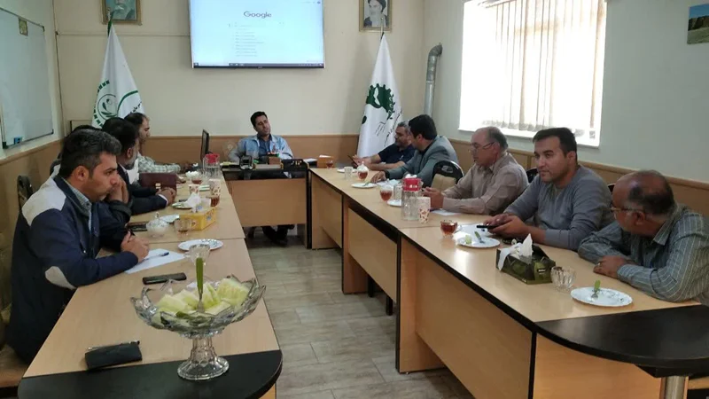 دیدار دکتر لکی، مدیر عامل شرکت کشت و صنعت اشراق با مدیران اداره راهداری و حمل و نقل جاده ای شهرستان ورامین